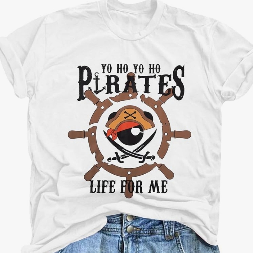 3/$8 Pirate Tshirt